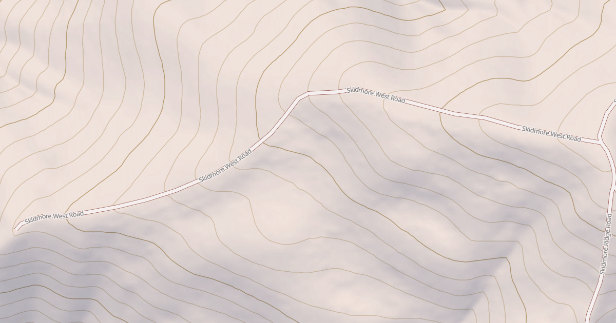 Map preview of SKIDMORE WEST