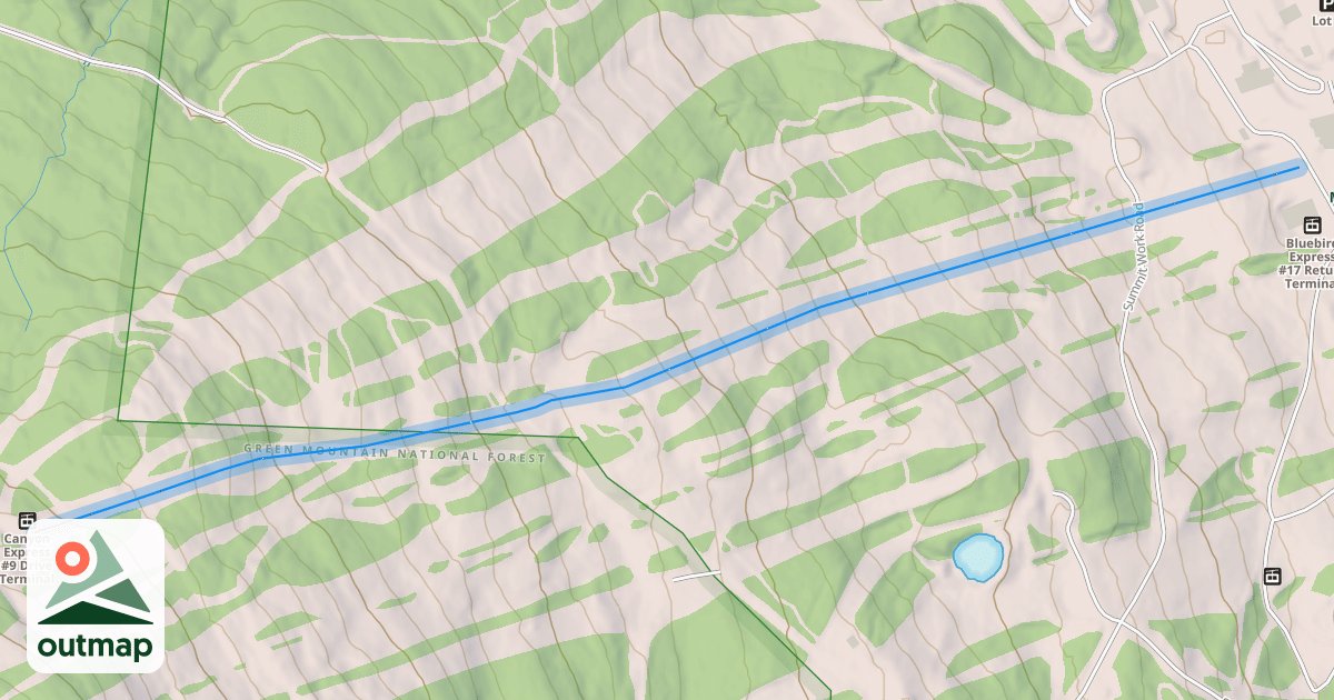 Map of Canyon