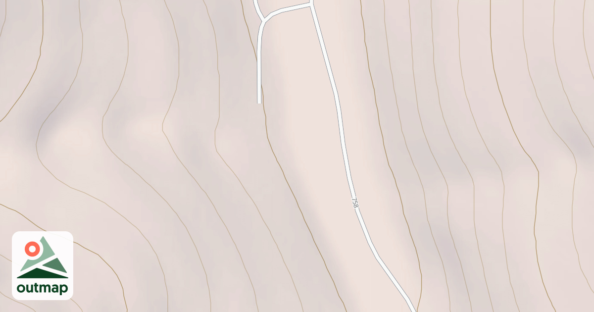 Map of 758 K