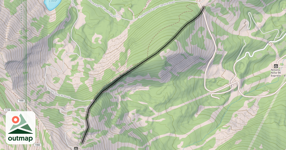 Map of Fantasy Ridge