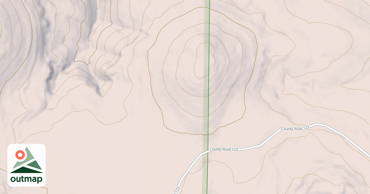 Map of BRIDGE HOLLOW RIDGE