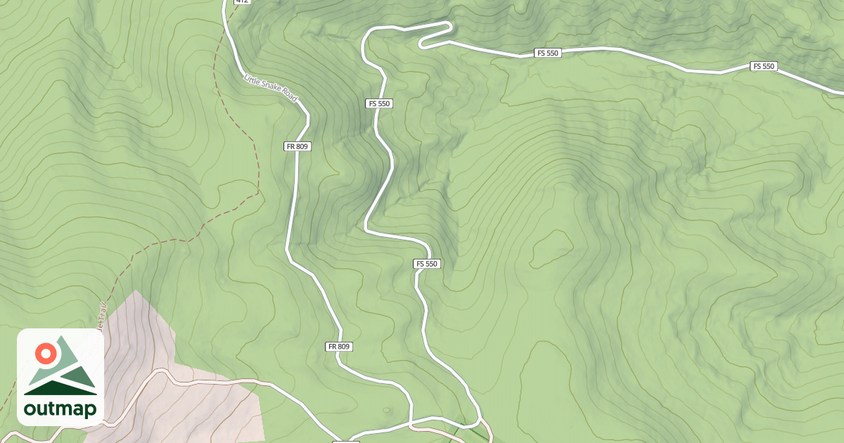 Map of HOG PARK