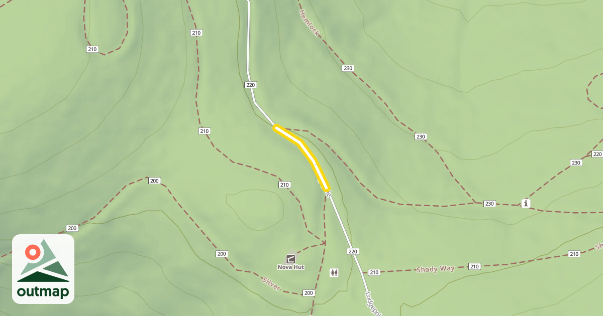 Map of Lodgepole