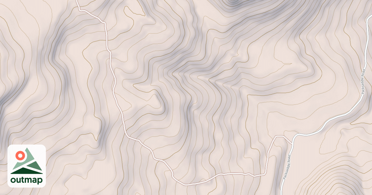 Map of PACKSADDLE DAM