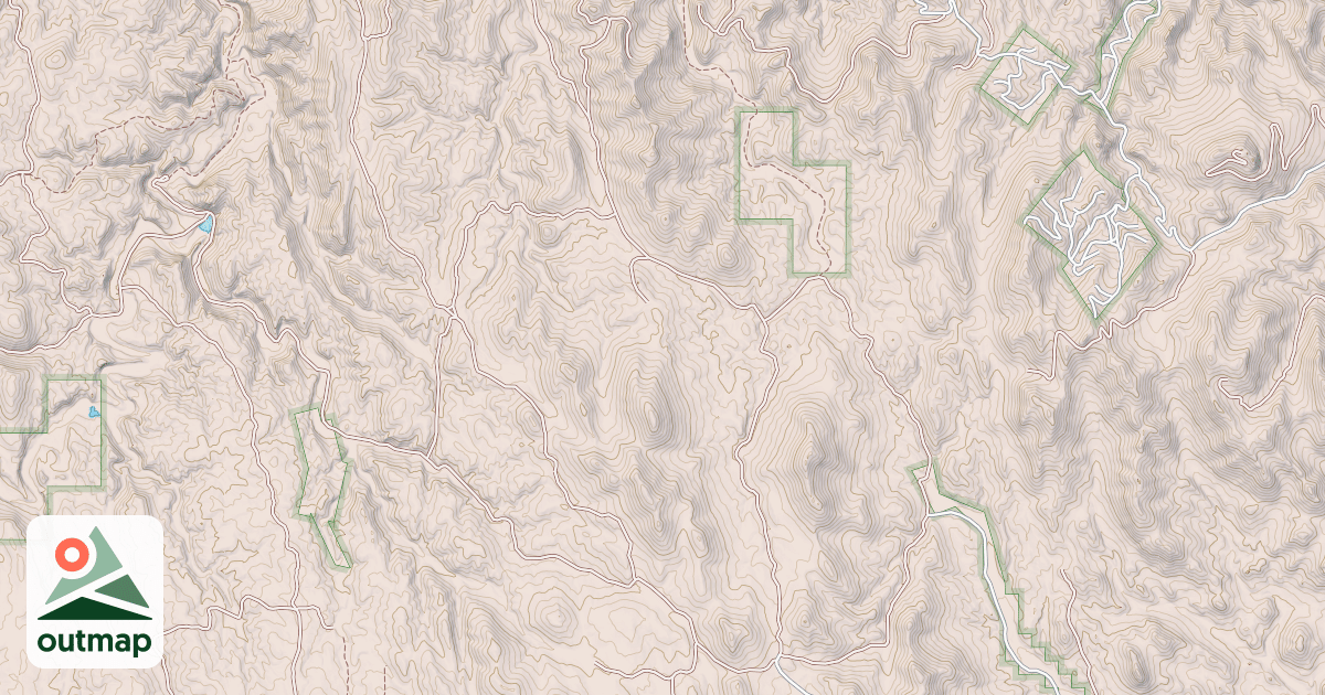 Map of CHINA GULCH