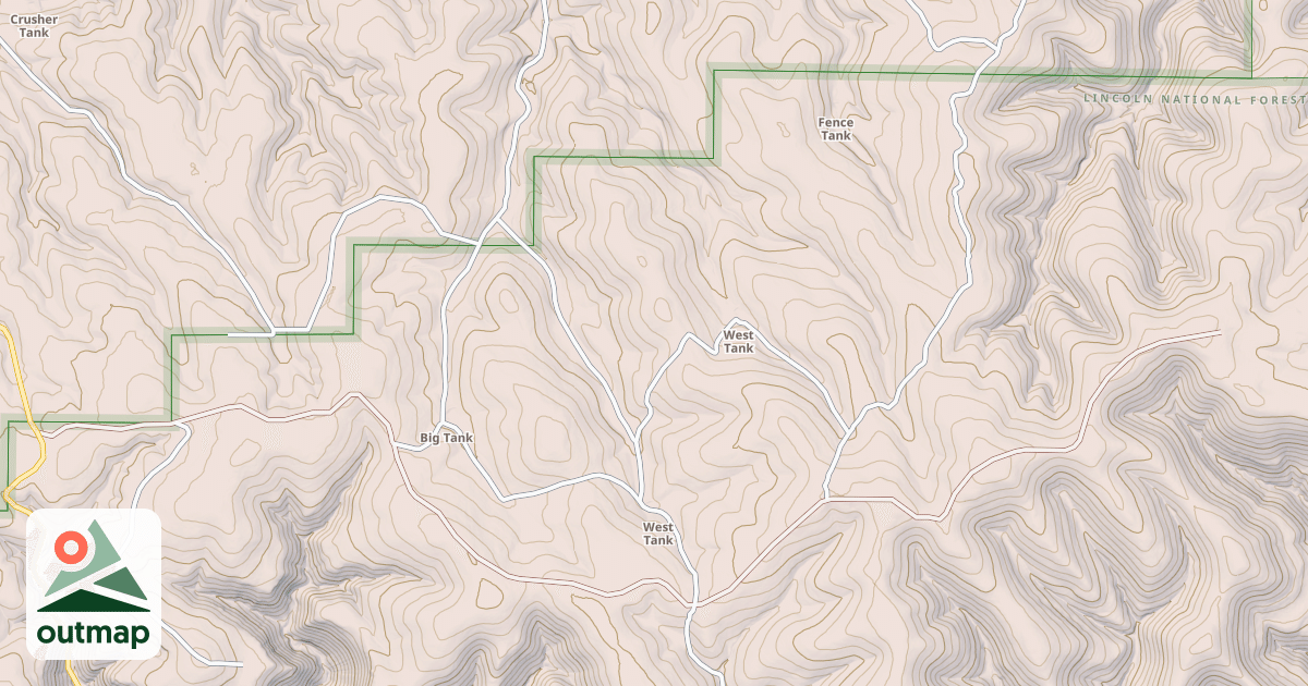 Map of NORTH COE