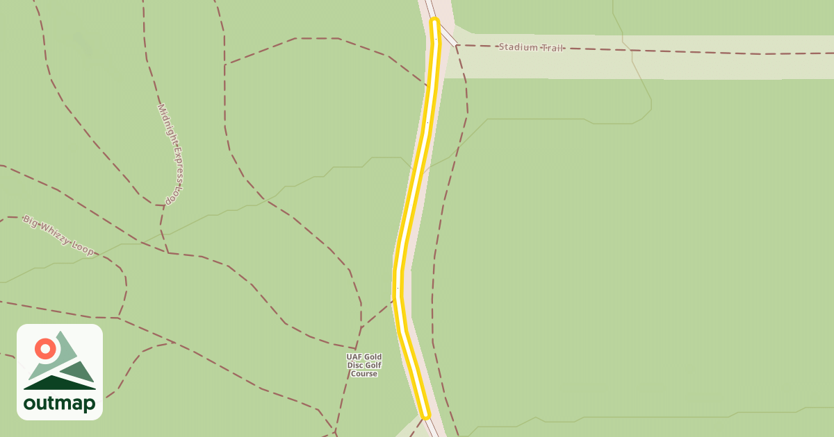 Map of T-Field Road