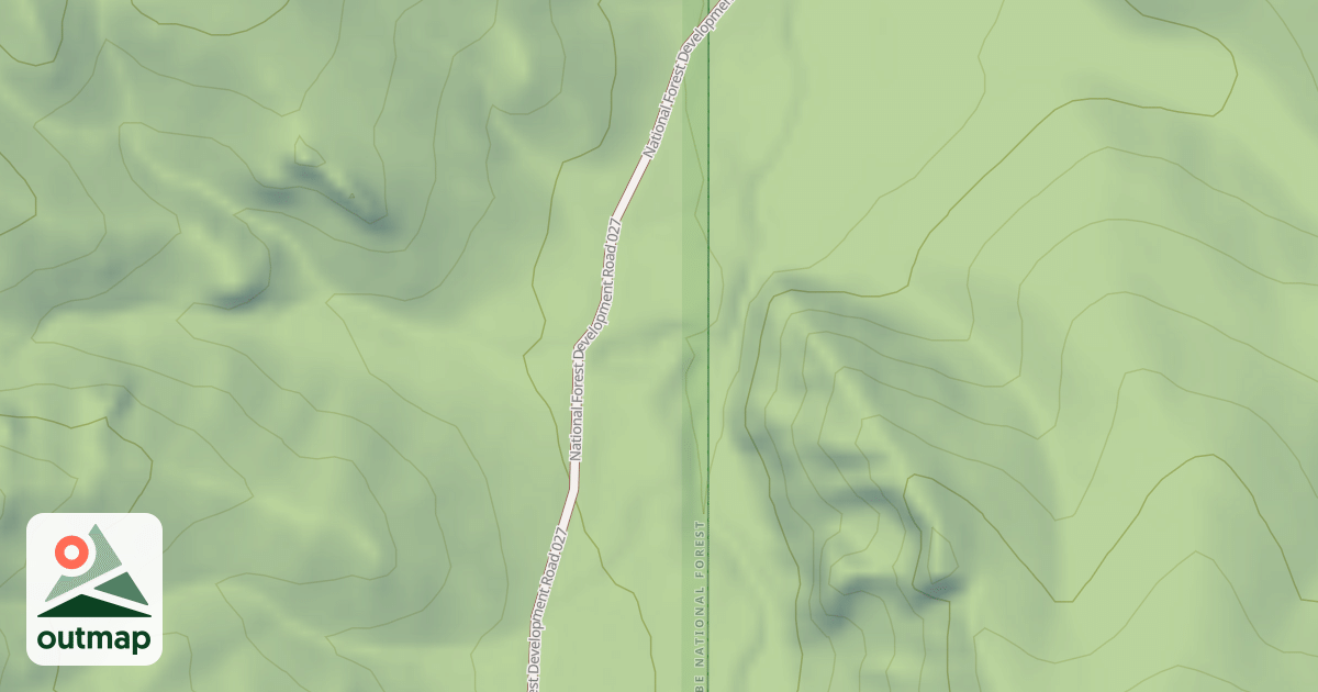 Map of DESERT CREEK DISP 2