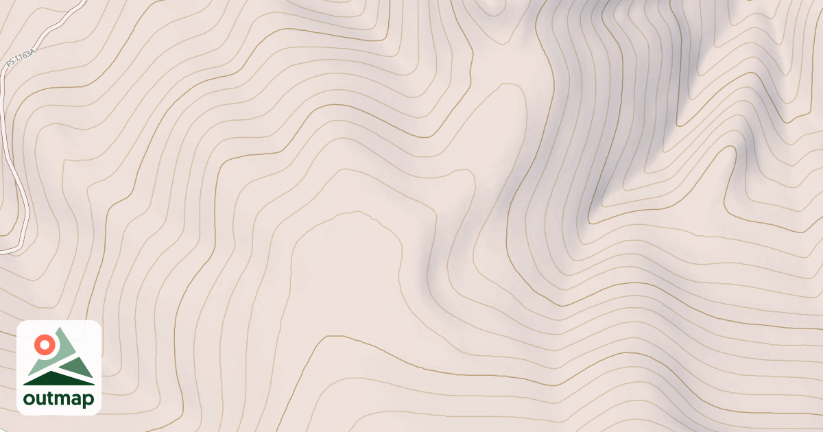Map of TRAPPER MOUNTAIN #3