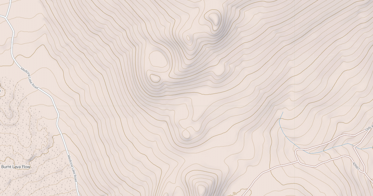 Map preview of BORDER MTN N