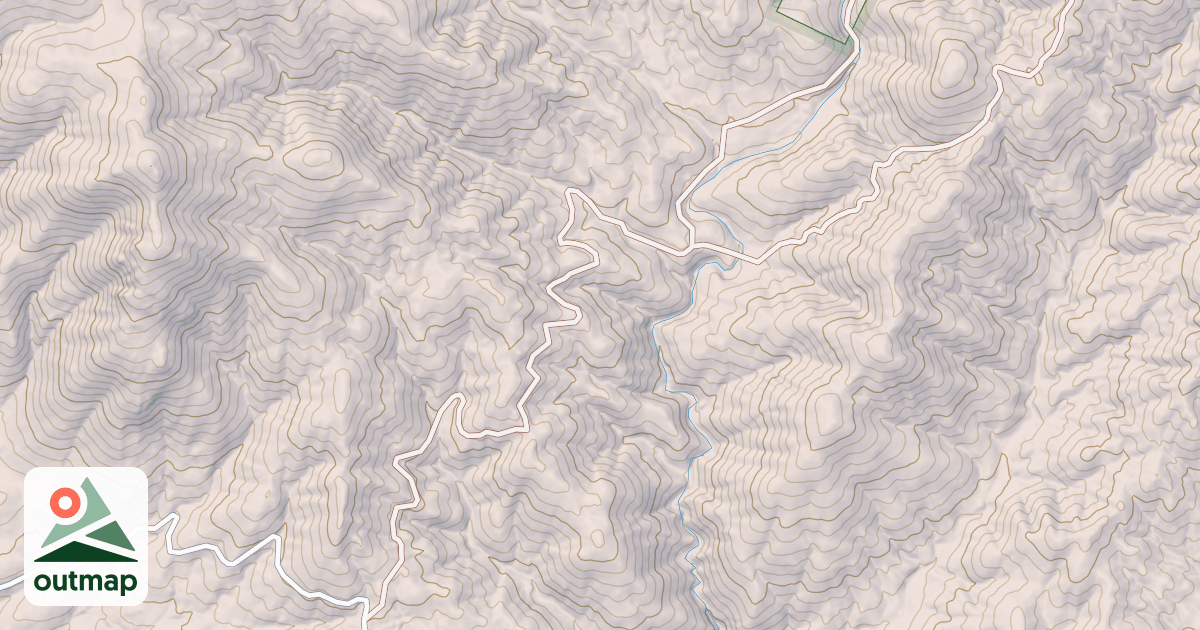 Map of A H RANCH