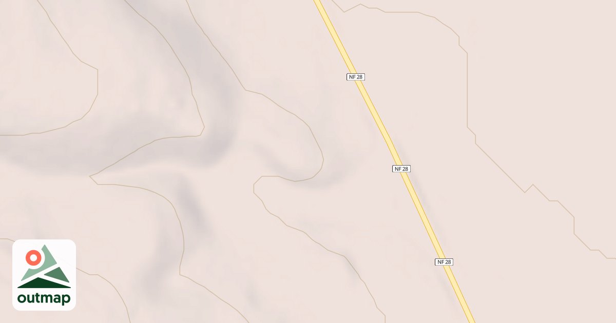 Map of USFS National Forest System Roads {3BB5FC60-2B43-4BE6-A5F6-CA4333EA7D38}