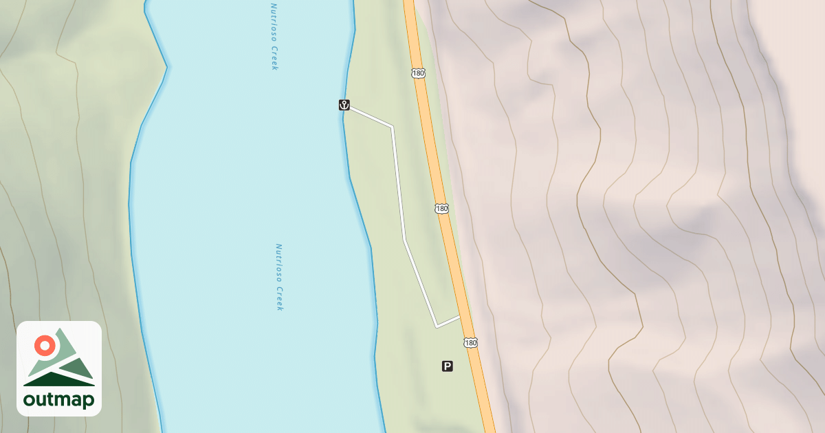 Map of NELSON RES UPPER BOAT RAMP