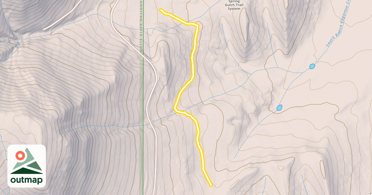 Map of Upper Holdens