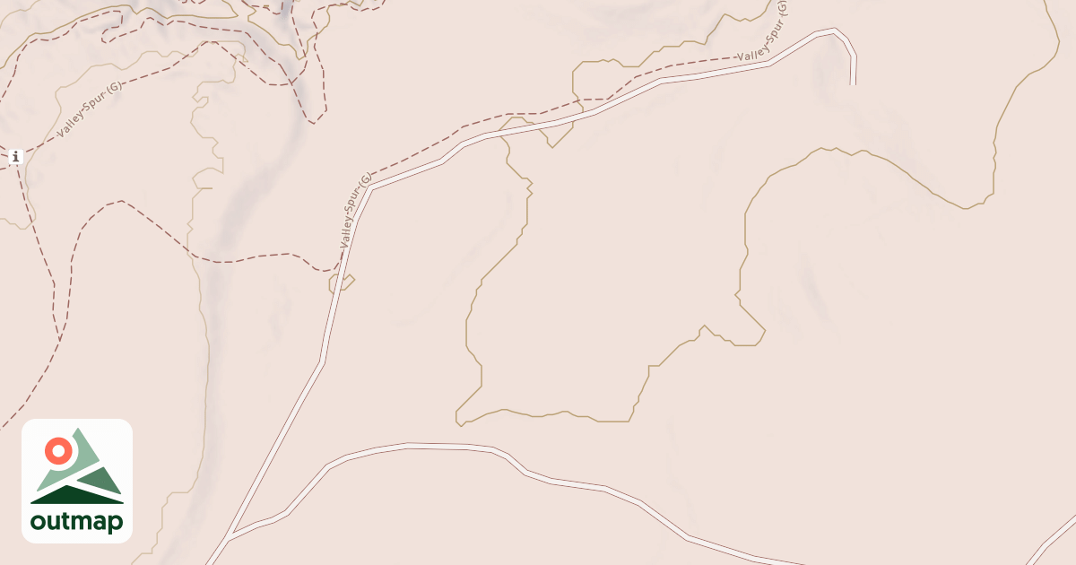 Map of HUMP SPUR A