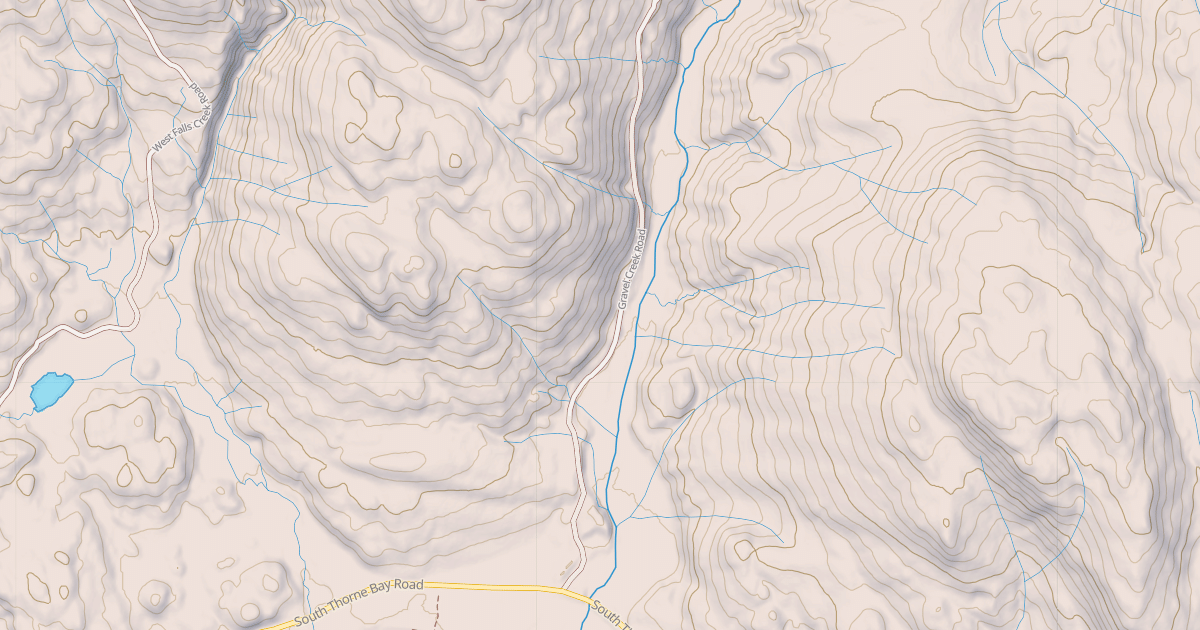 Map preview of GRAVEL CREEK