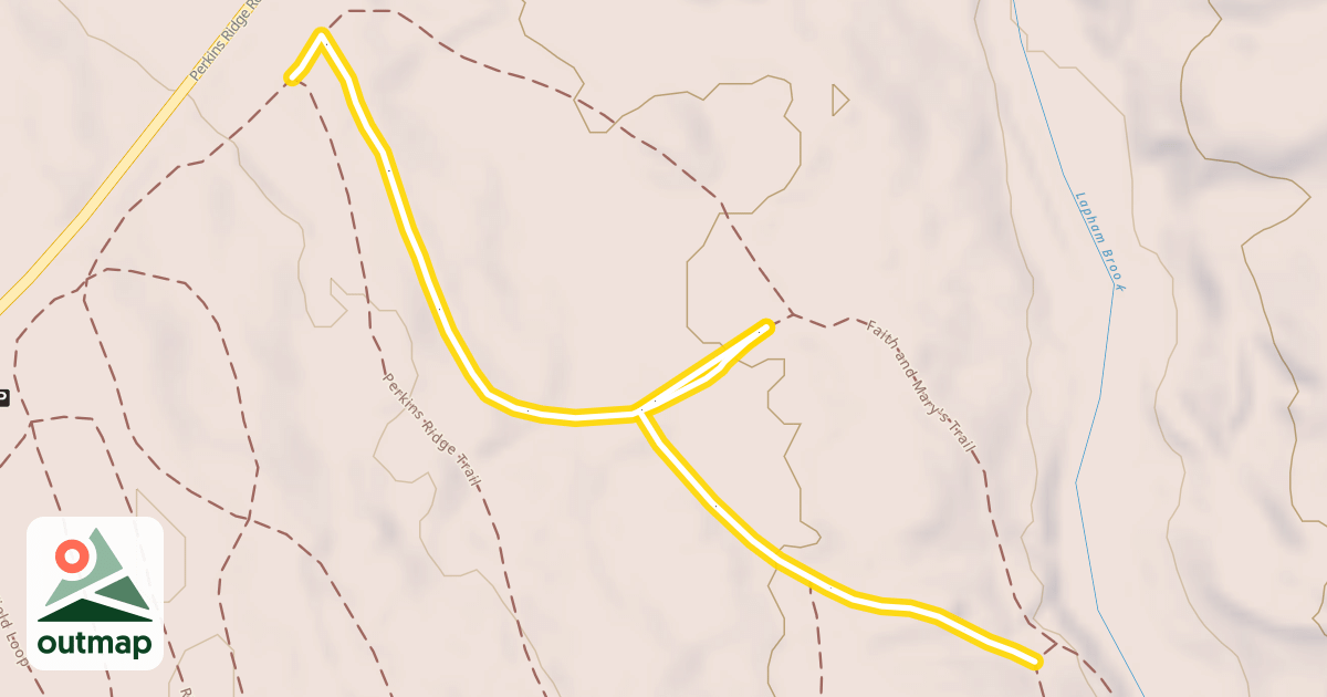 Map of Jim's Split