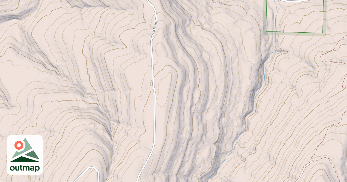 Map of USFS Motor Vehicle Use Map Roads {FA8F6654-28C1-4326-B736-9E8C738FEB10}