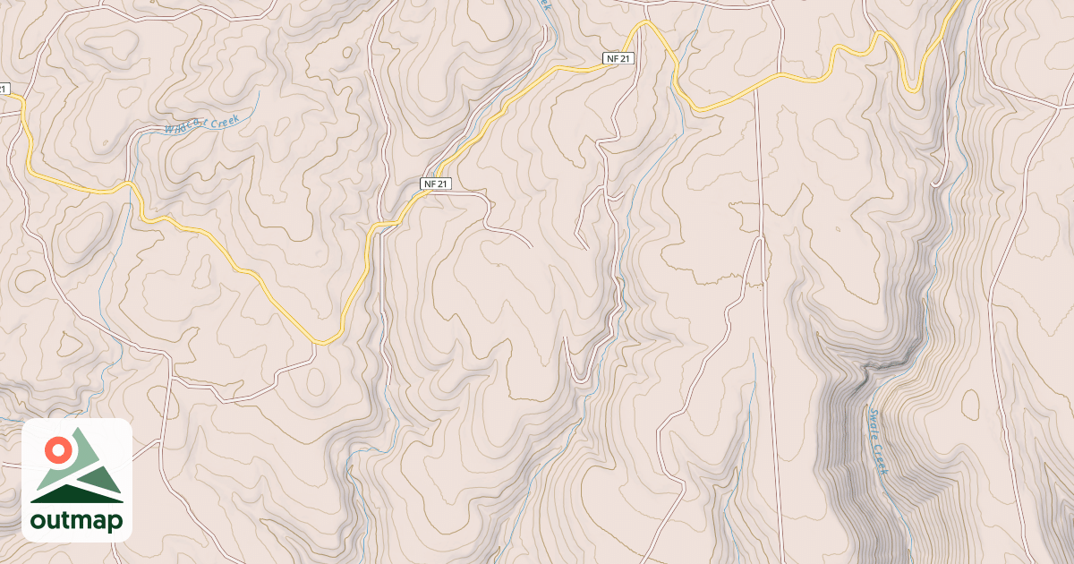Map of USFS Motor Vehicle Use Map Roads {B64DBC34-C6BF-40AB-B93F-536CFE025EDB}