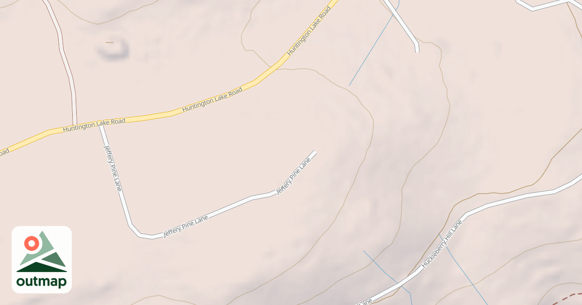 Map of CEDAR SPUR B