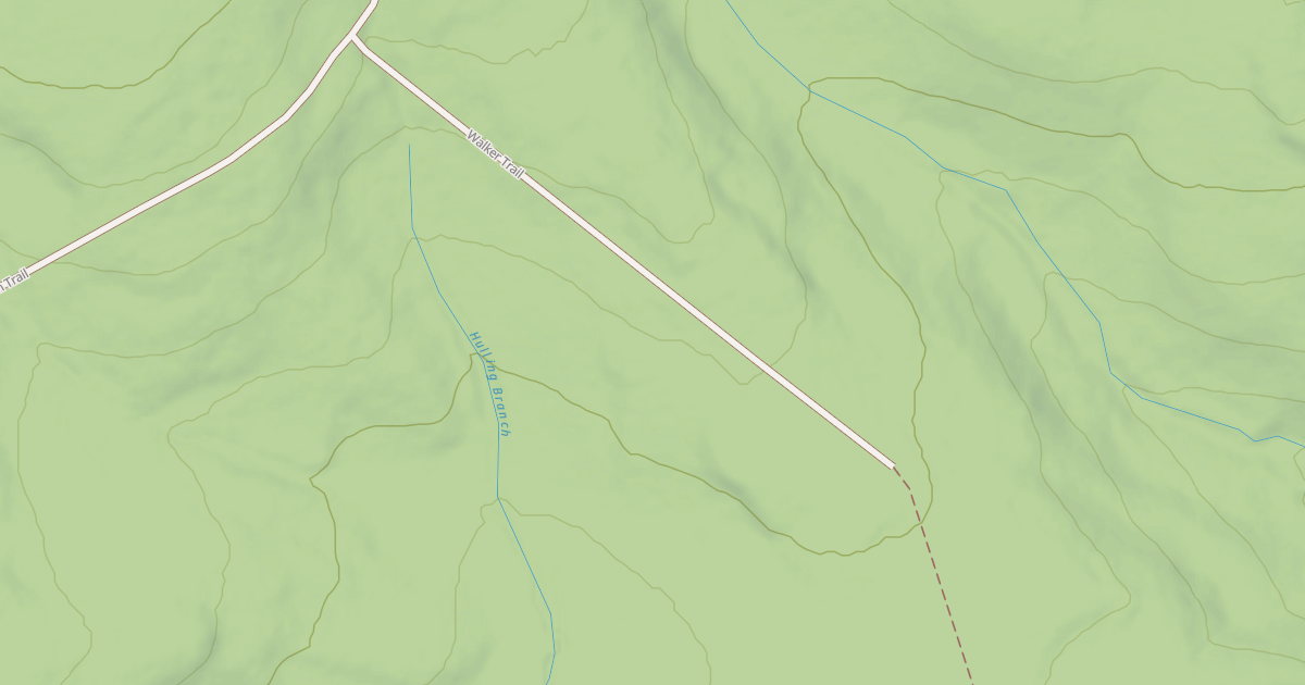 Map preview of Whiskey Springs Trails