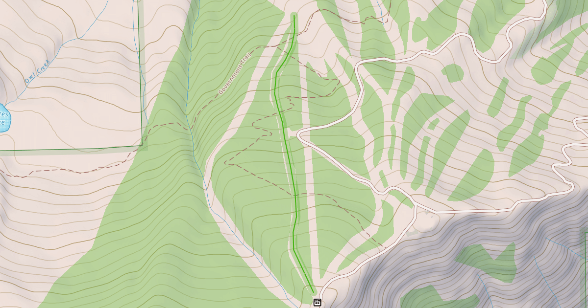 Map preview of Larkspur
