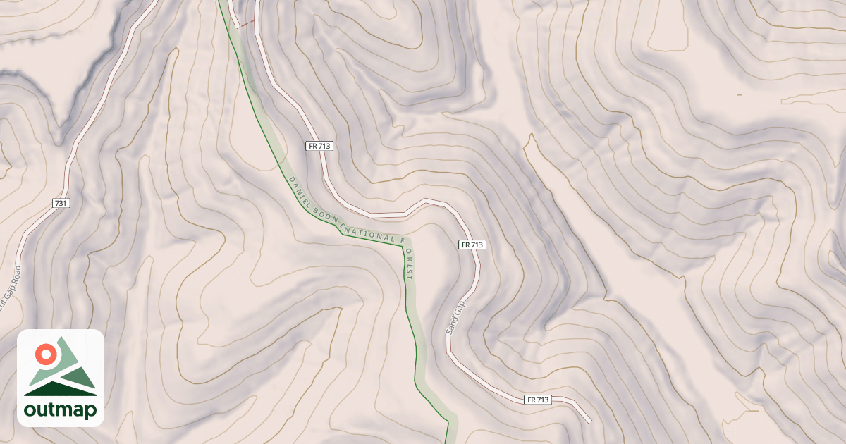 Map of SAND GAP