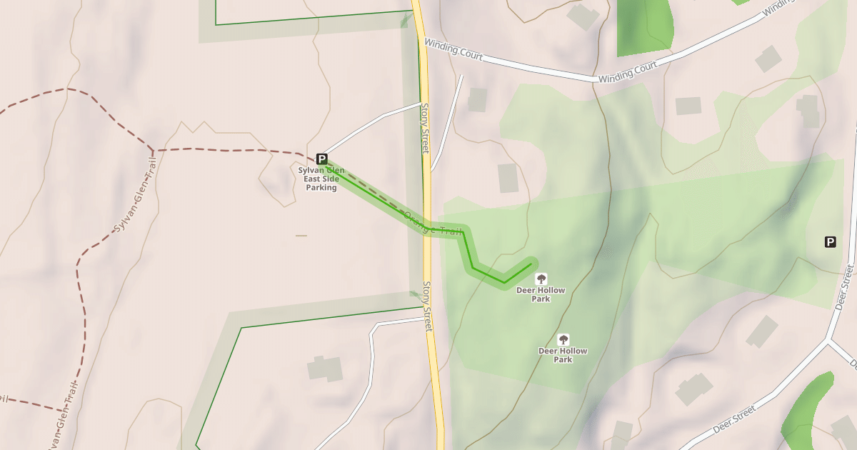 Map preview of Orange Trail