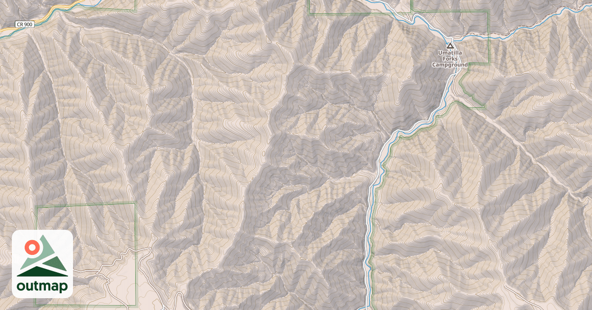 Map of Bobsled Ridge Trail
