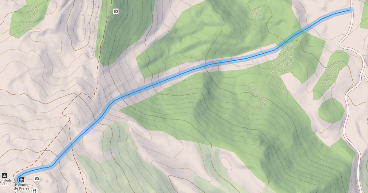 Map preview of Les Aigles