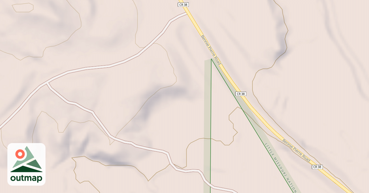 Map of (FDR) STATELINE RD
