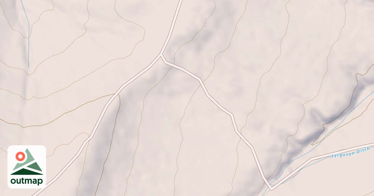 Map of BLM National GTLF Public Motorized Roads 00b6be25-df2f-4433-becc-49319def70b5