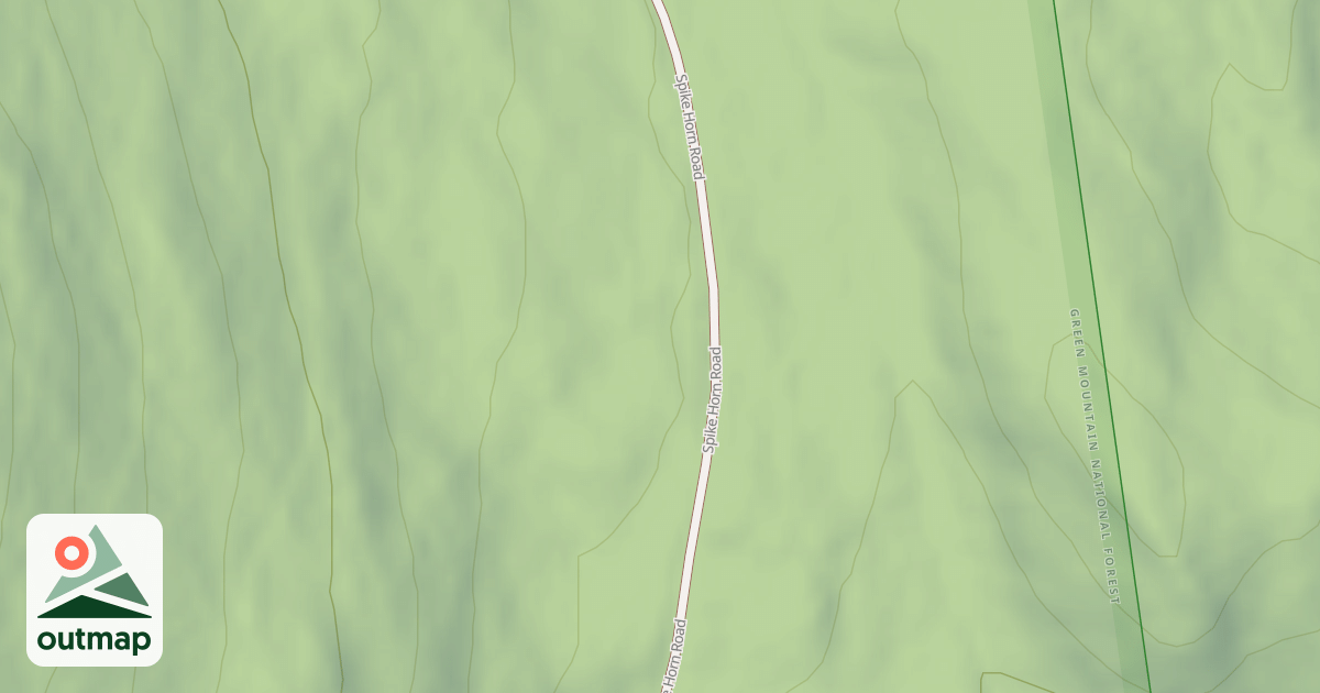 Map of LIBERTY HILL SPUR
