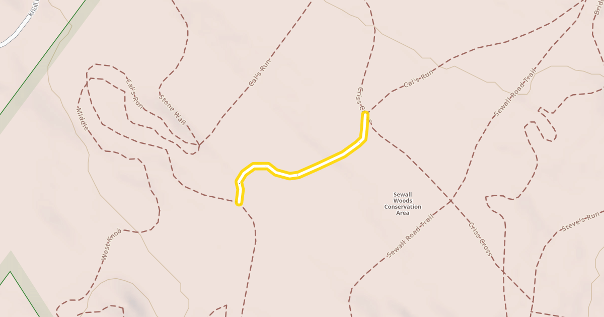 Map preview of Cal's Run
