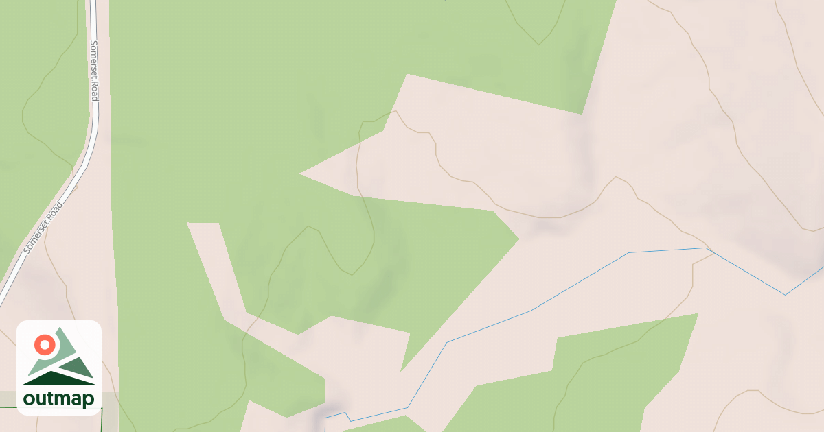 Map of WAMBLE MNT. SPUR RD