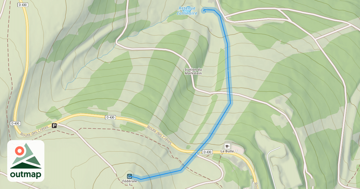 Map of La Fédérale