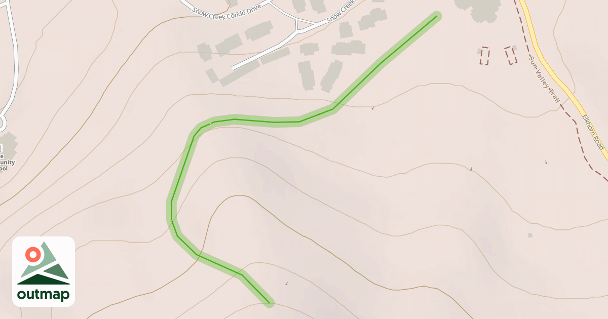 Map of Hidden Valley