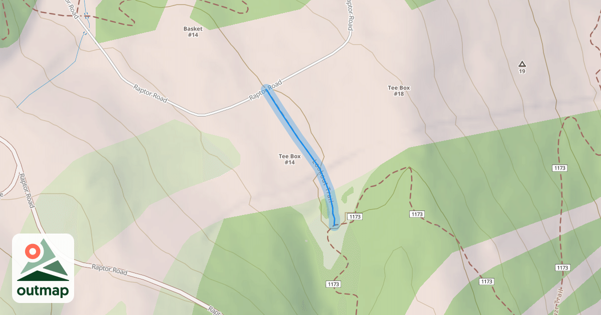 Map of Lookout Trail