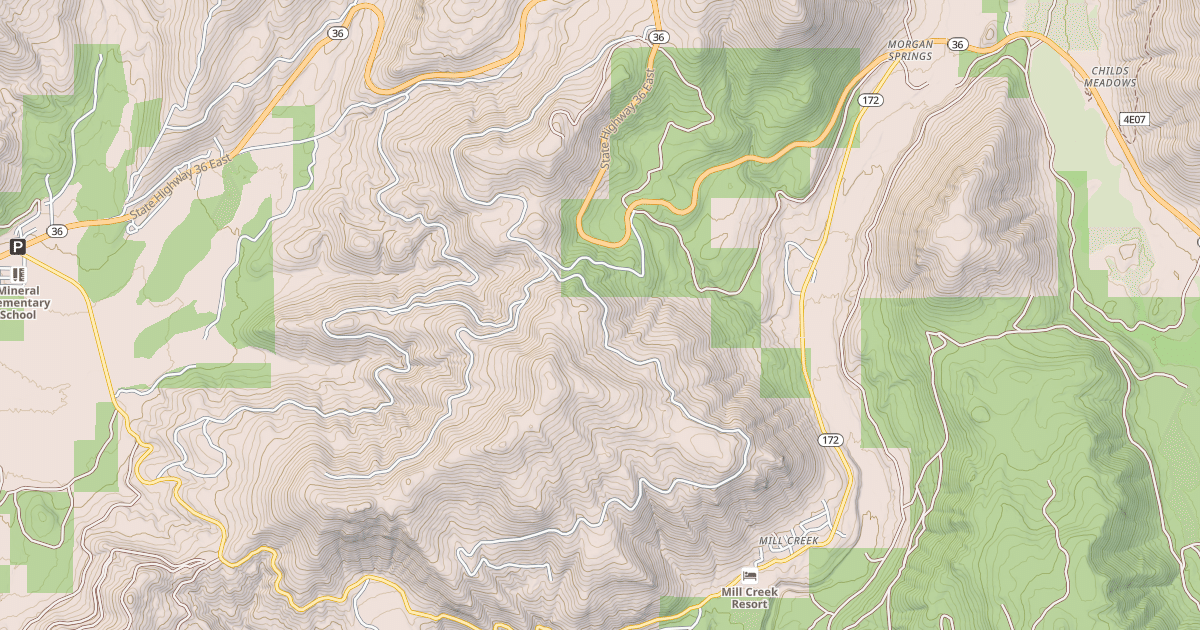 Map preview of MORGAN HILL