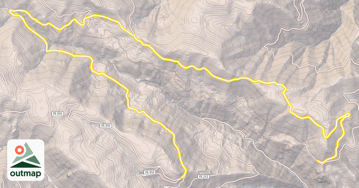 Map of West Tillicum Road