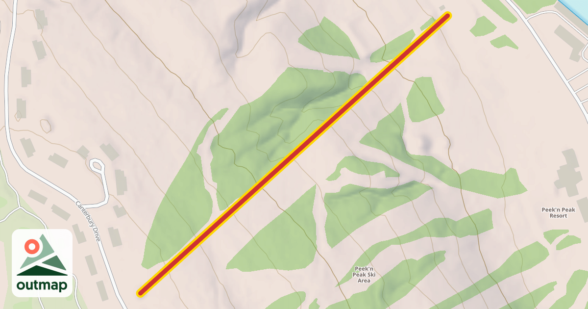 Map of Chairlift 3