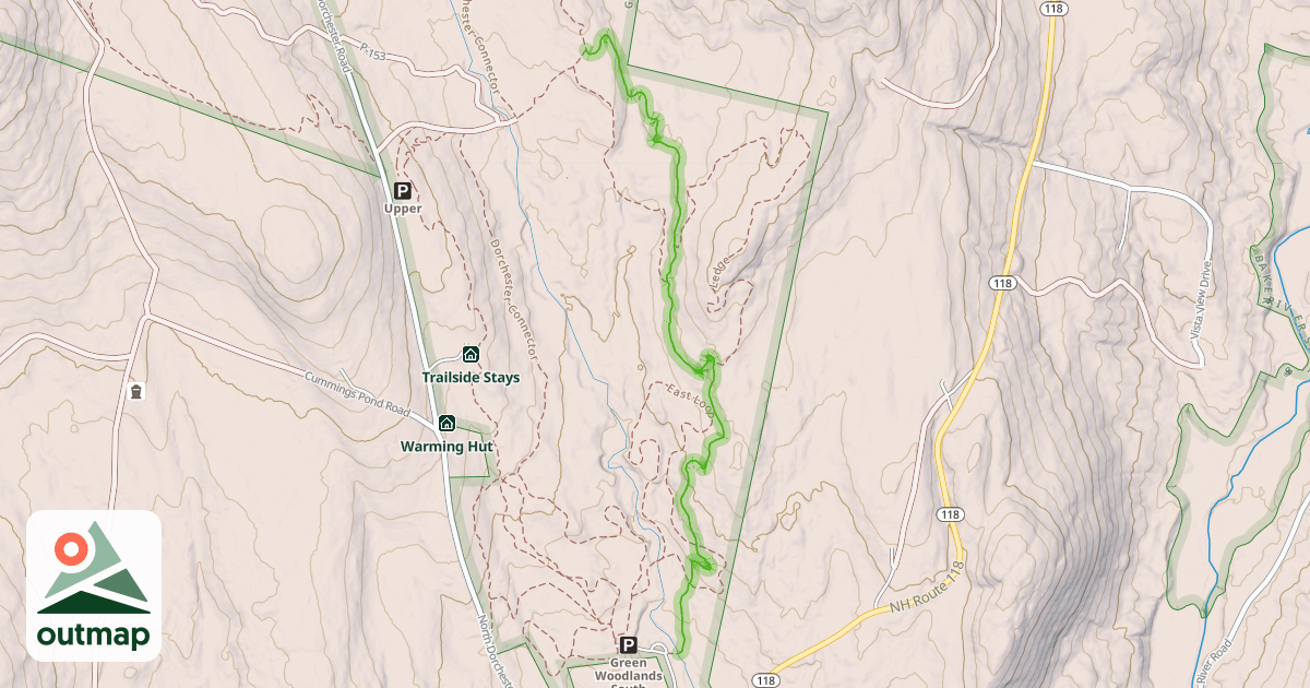 Map of Moose Tracks
