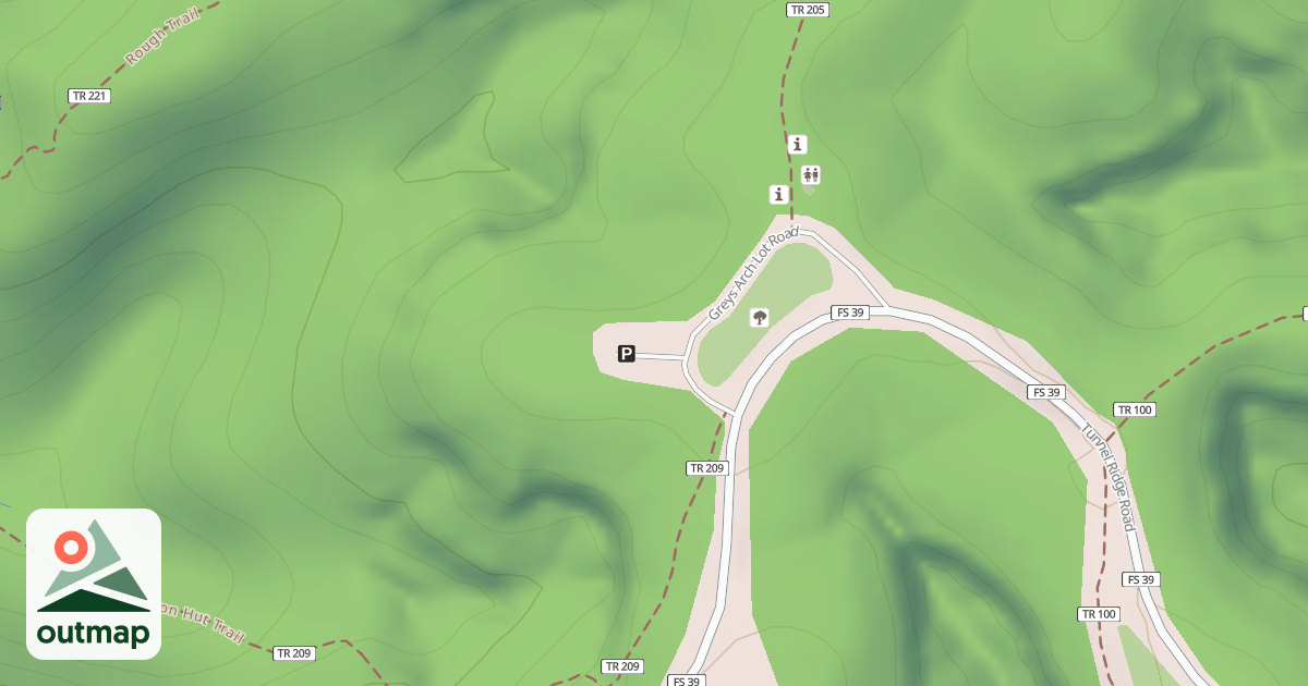 Map of GREYS ARCH PARKING