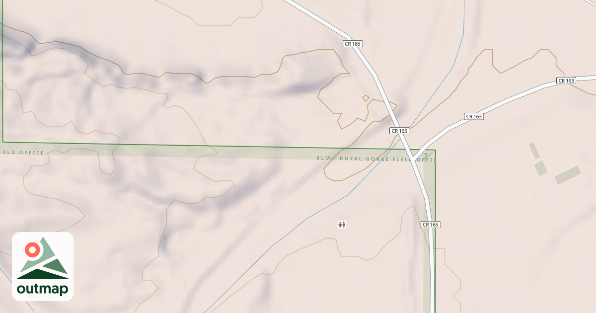 Map of Big Bend Ohv Track Trail