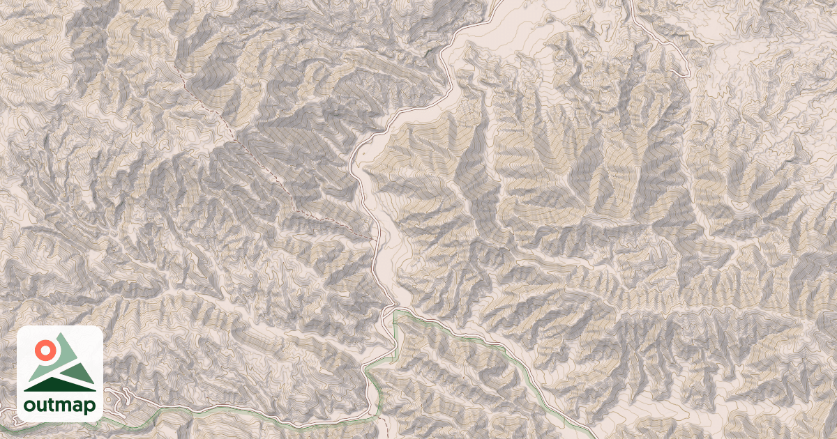 Map of BUCKHORN