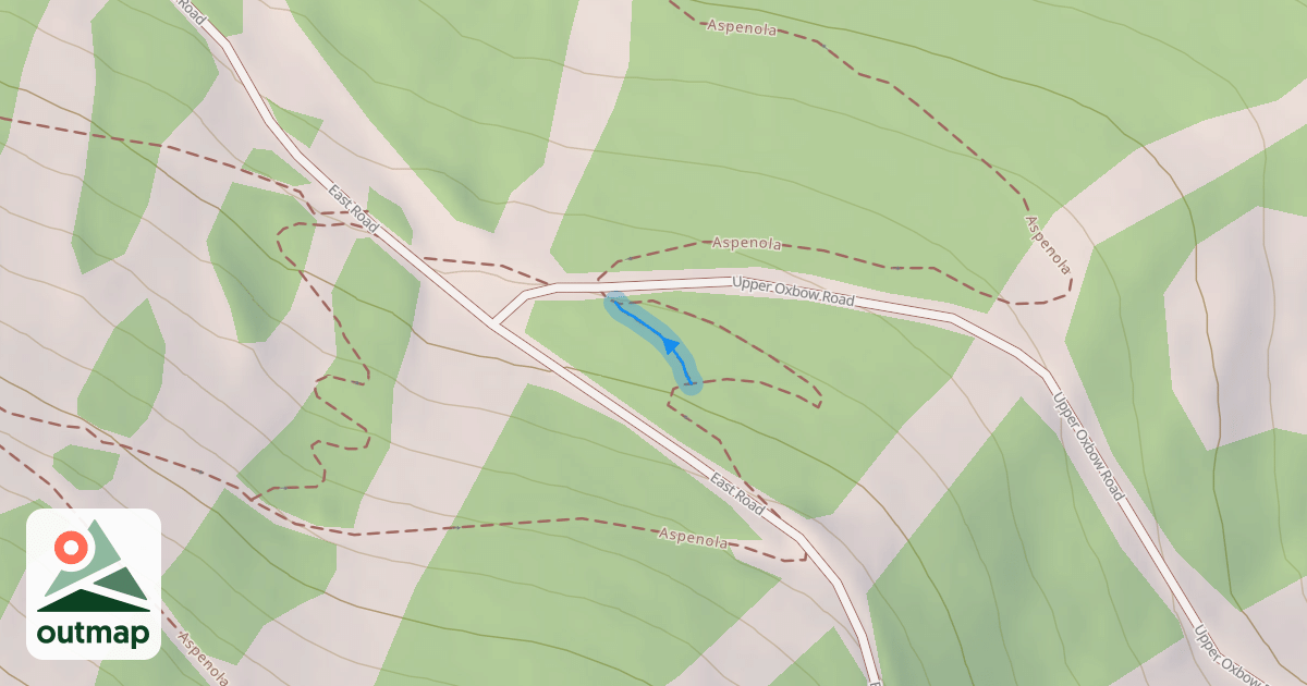 Map of Aspenola Short-Cut
