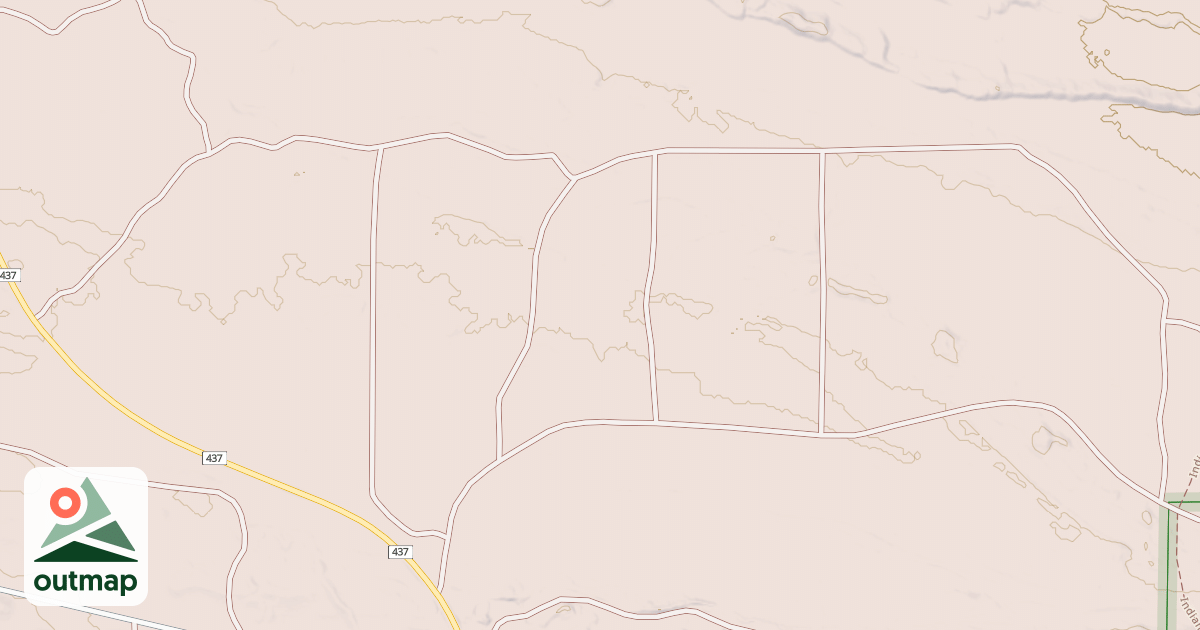 Map of KITCH ITI KI PI NORTH