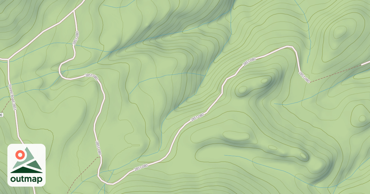 Map of USFS National Forest System Roads {4E9AFE5D-FA6A-4CE6-8CF7-8EB6BB8F4CBF}