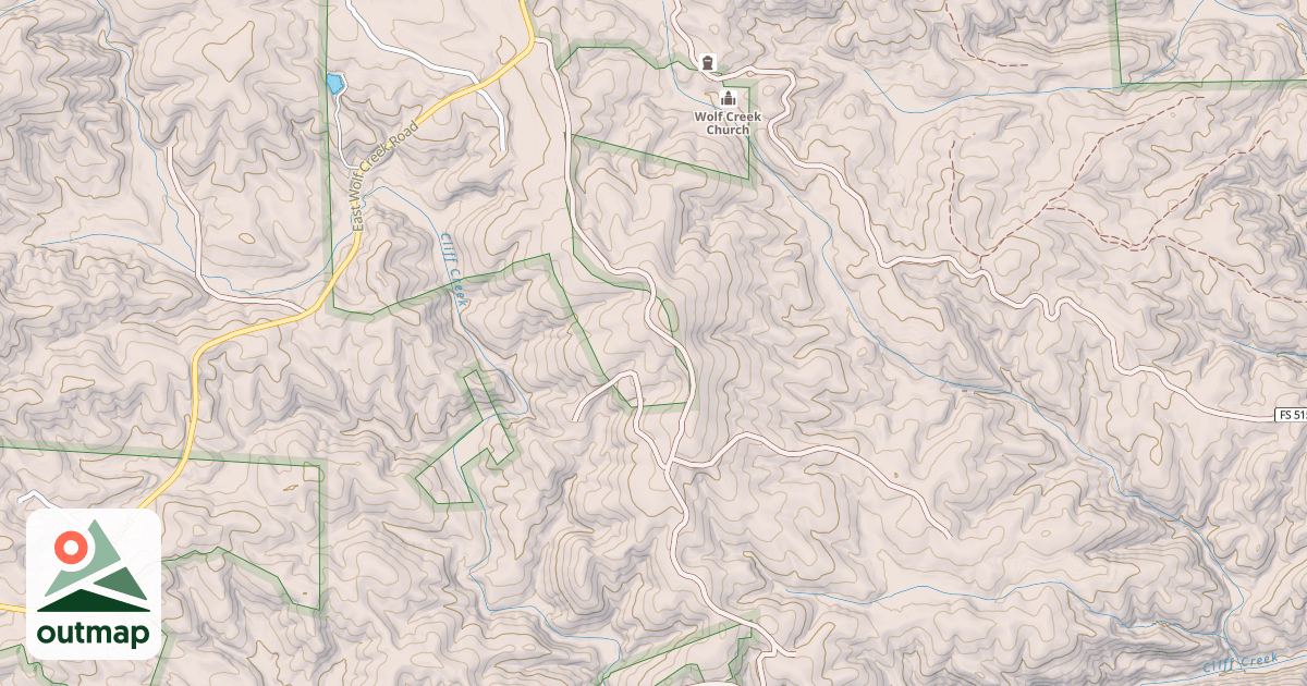Map of DEADEN TIMBER