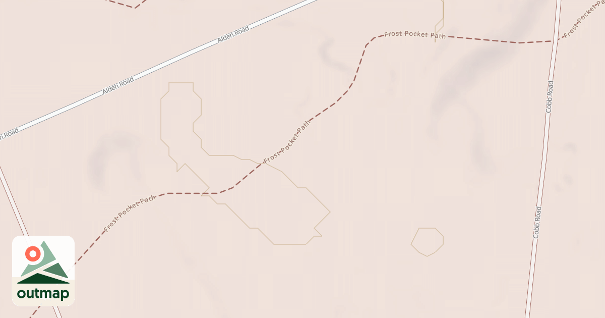 Map of Frost Pocket Path